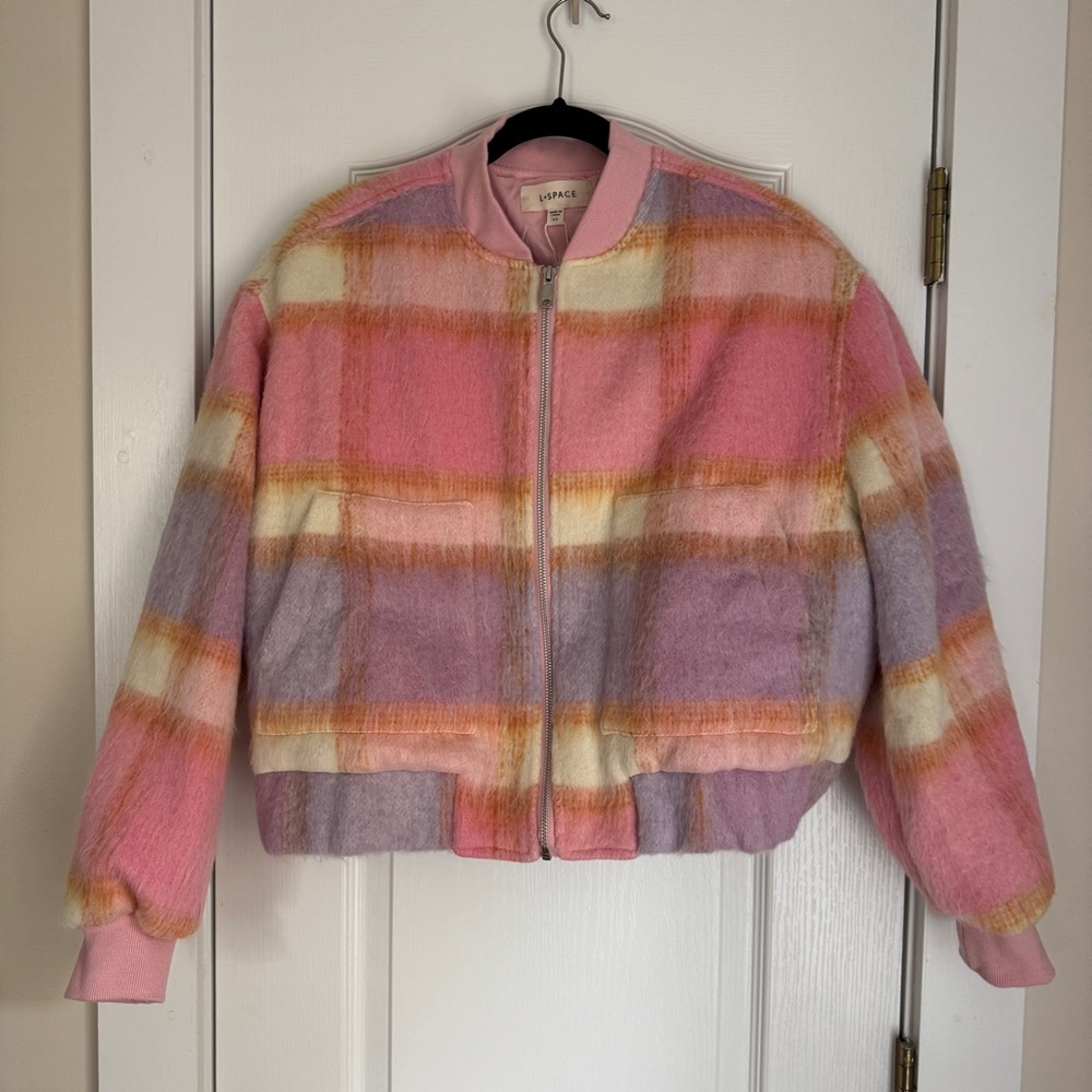L*Space Quinn Plaid Jacket
